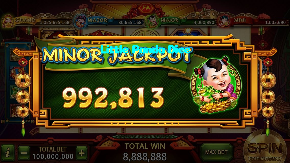 available types of Little Panda Dice bet including pre-match live express and system bets